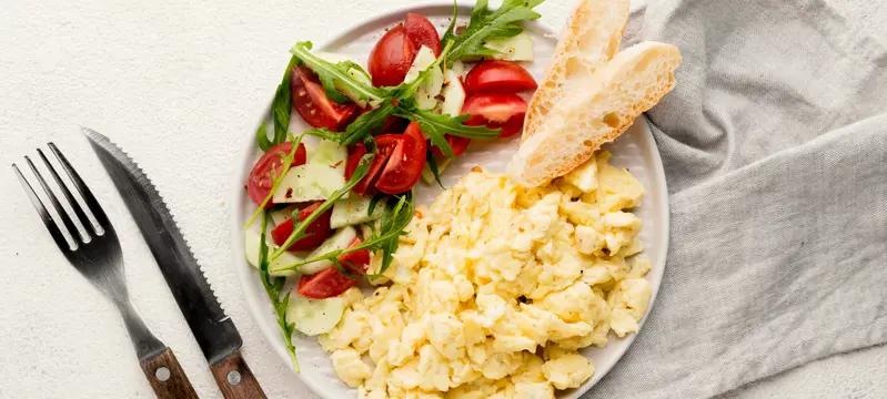 Perfect healthy breakfast for weight loss with eggs for Losing Weight